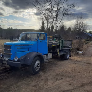 Kontio Sisu höyläauto 1967